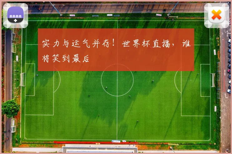 实力与运气并存！世界杯直播，谁将笑到最后